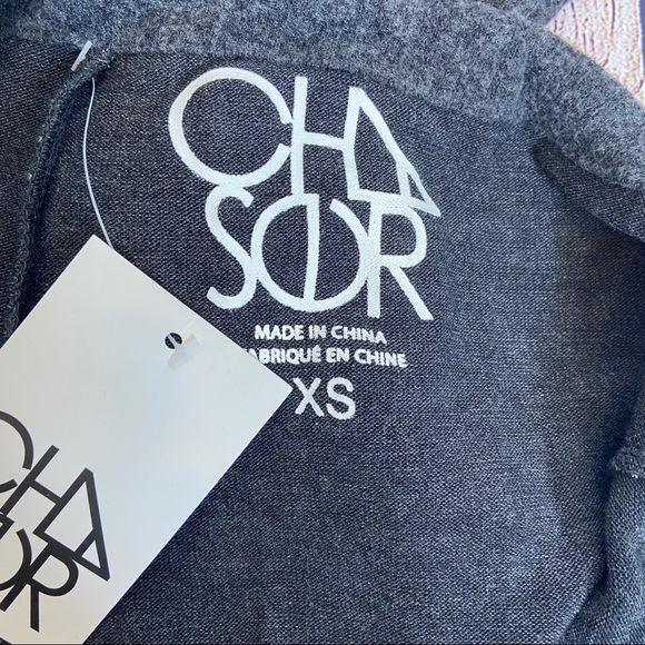 NWT Chaser gray gold metallic color stripes jogger - Picture 7 of 7